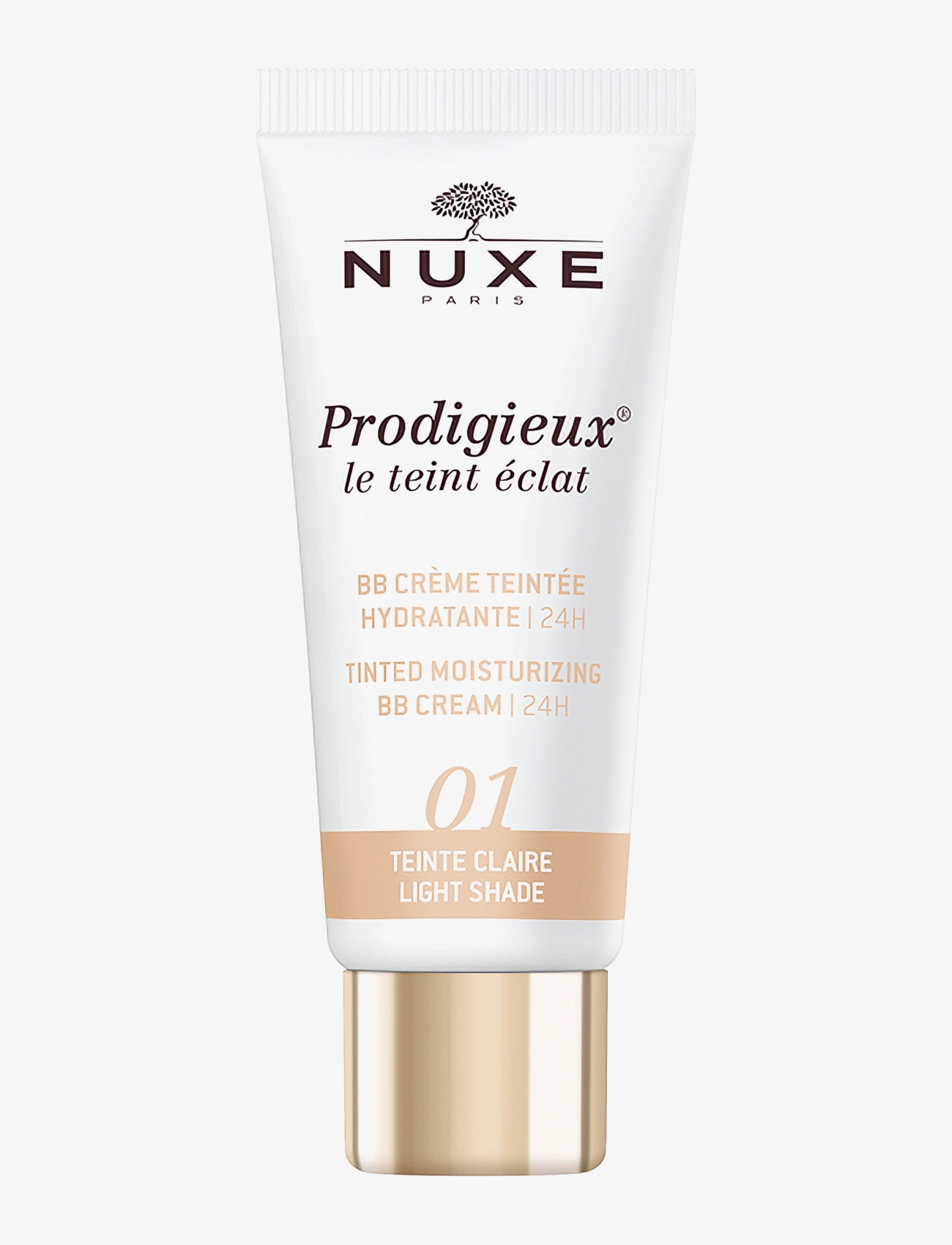 NUXE PRODIGIEUX® BB CREAM | 24H - LIGHT 30 ML - BB & CC creme - BEIGE / clear