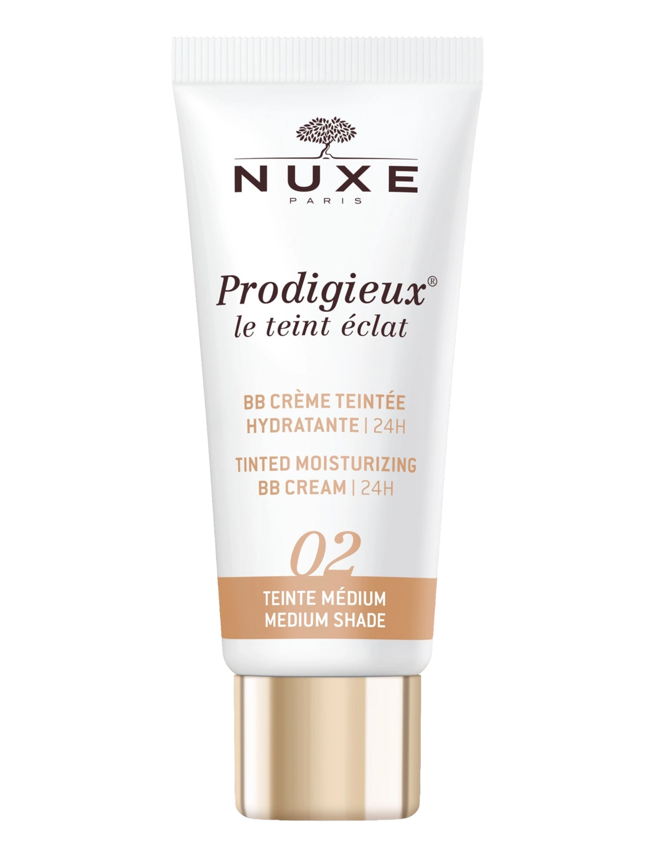 NUXE Bb Cream 24H – Medium Shade, Prodigieux , BB & CC Creme, Str: 30 ML