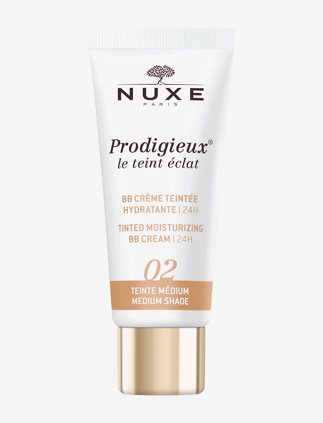 NUXE - PRODIGIEUX® BB CREAM | 24H - MEDIUM 30 ML - makeup - clear - 0