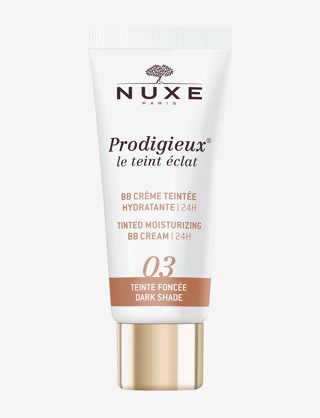 NUXE - PRODIGIEUX® BB CREAM | 24H - DARK 30 ML - makeup - brown - 0