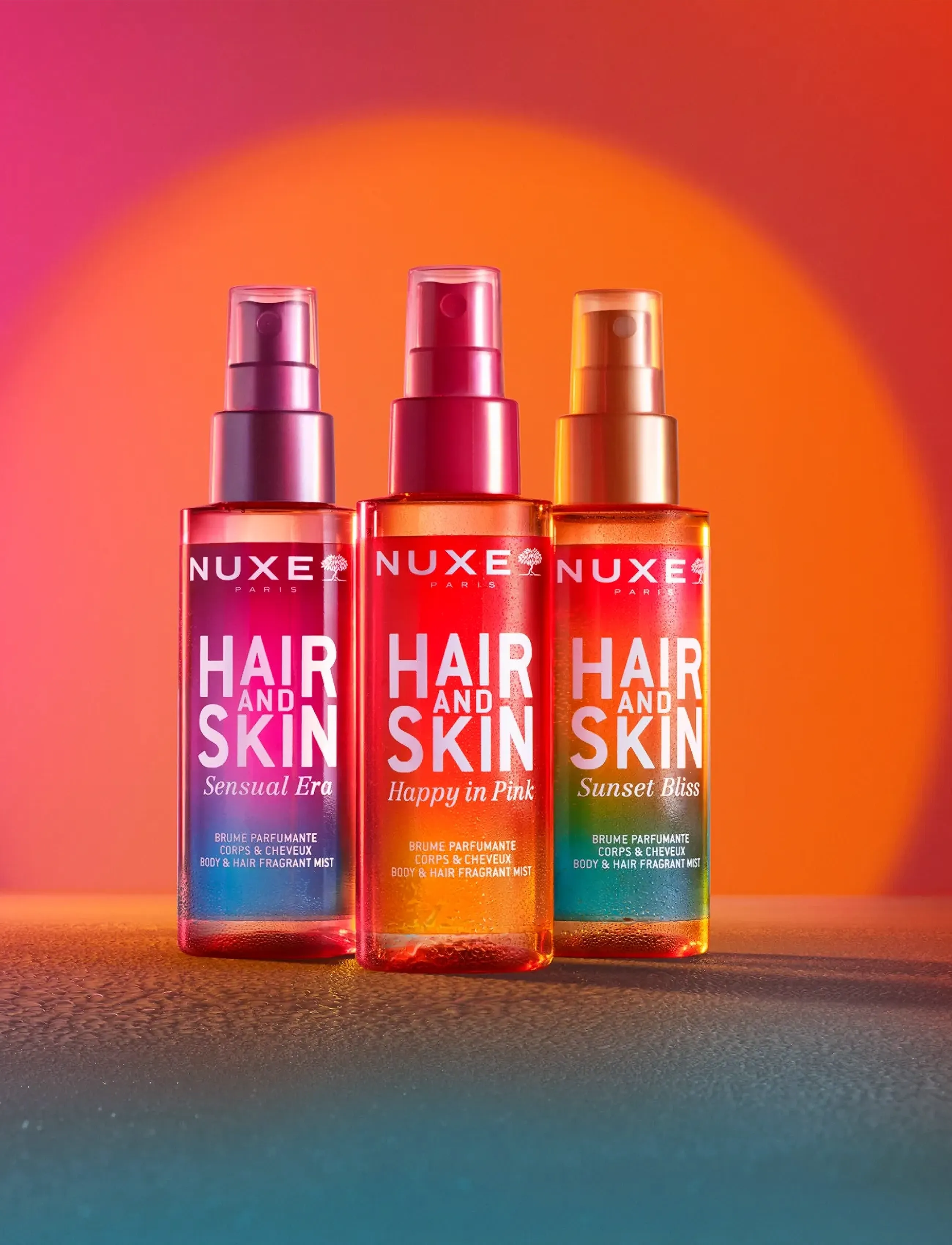 NUXE - HAIR & SKIN HAPPY IN PINK 100 ML - til hende  - clear - 4
