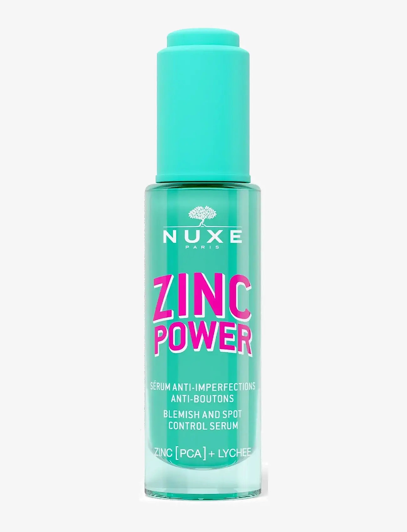 NUXE - ZINC POWER BLEMISH AND SPOT CONTROL SERUM 30 ML - serum - clear - 1