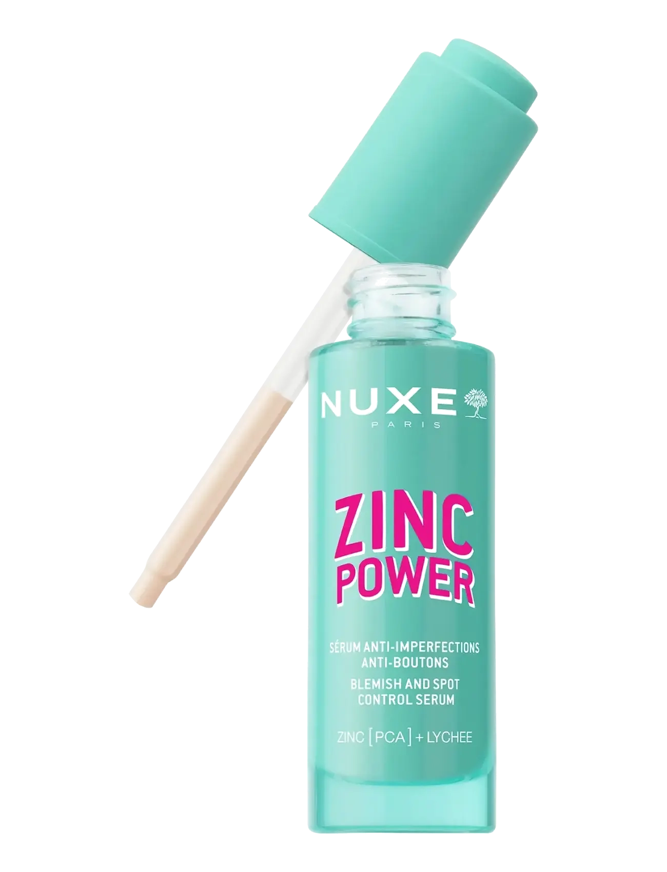 NUXE - ZINC POWER BLEMISH AND SPOT CONTROL SERUM 30 ML - serum - clear - 2