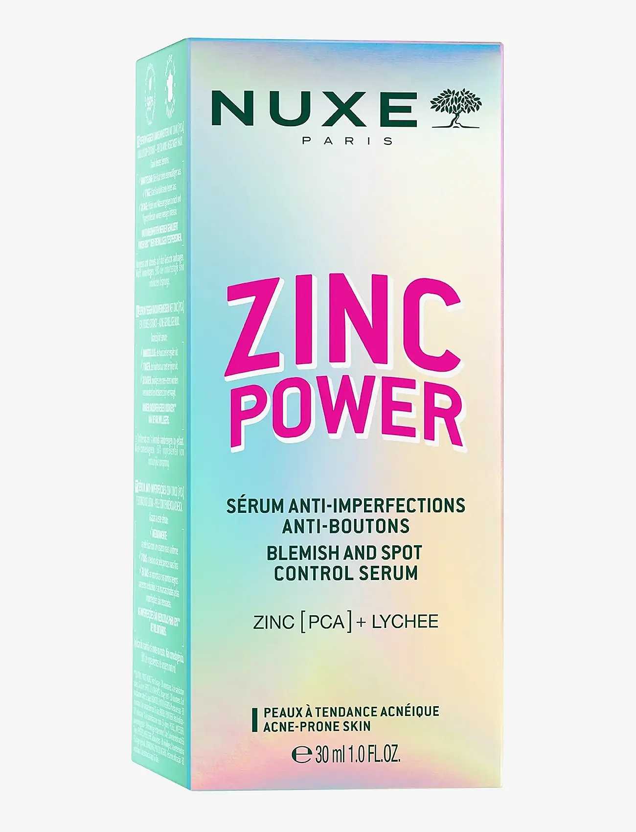NUXE - ZINC POWER BLEMISH AND SPOT CONTROL SERUM 30 ML - serum - clear - 3