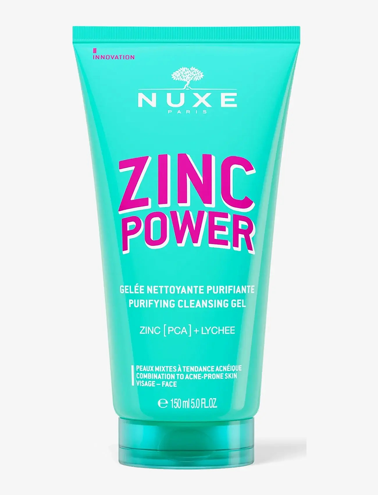 NUXE - ZINC POWER PURIFYING CLEANSING GEL 150 ML - rengöringsgel - clear - 1