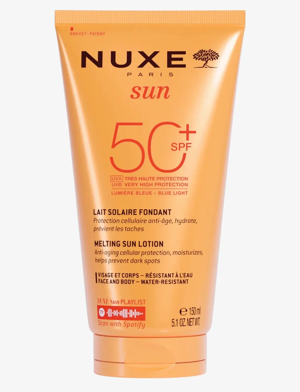 NUXE - Sun Lotion Spf50+ 150 ml - för ansiktet - no colour - 0