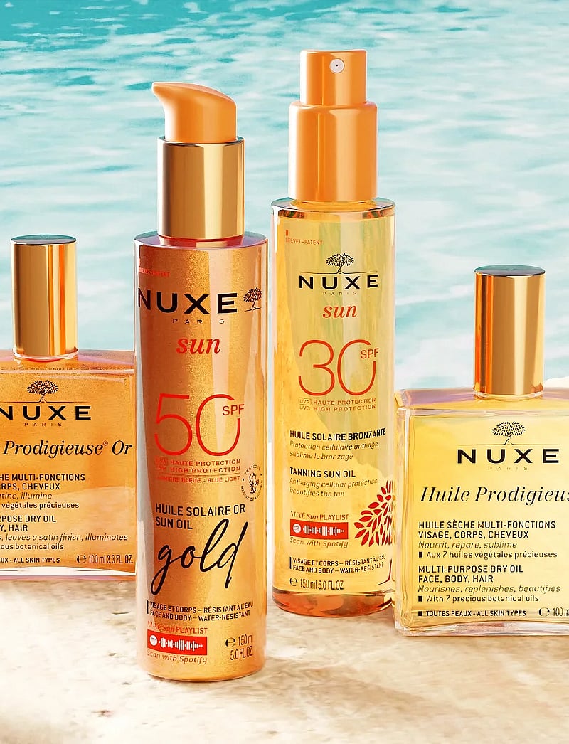NUXE - SUN TANNING OIL GOLD SPF50 150 ML - för kroppen - clear - 2