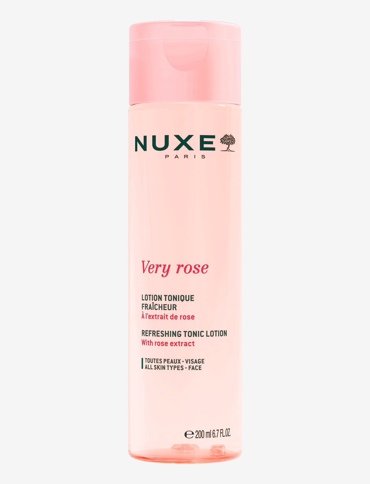 NUXE - VERY ROSE REFRESHING TONIC LOTION 200 ML - foaming cleanser - clear - 1