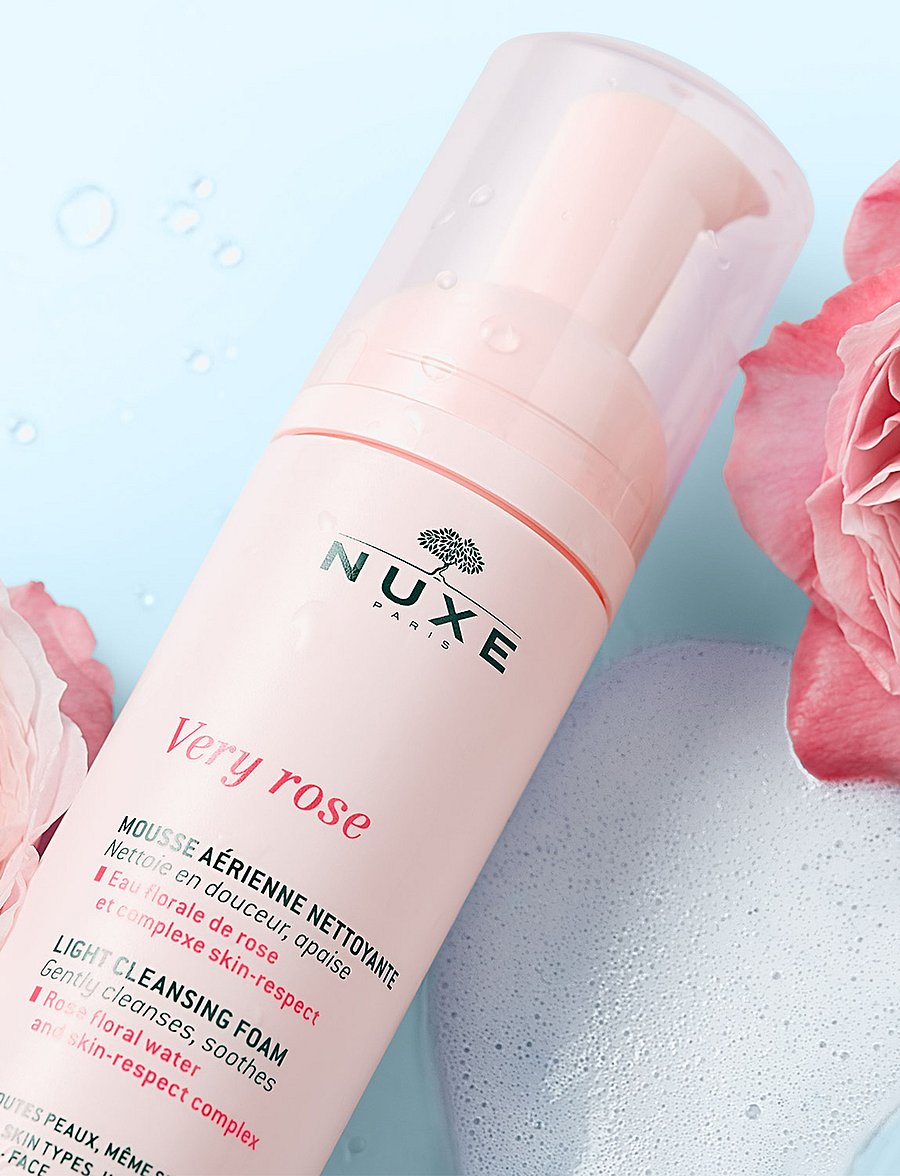 NUXE - Cleansing Foam, Very Rose® - hreinsifroður - clear - 3
