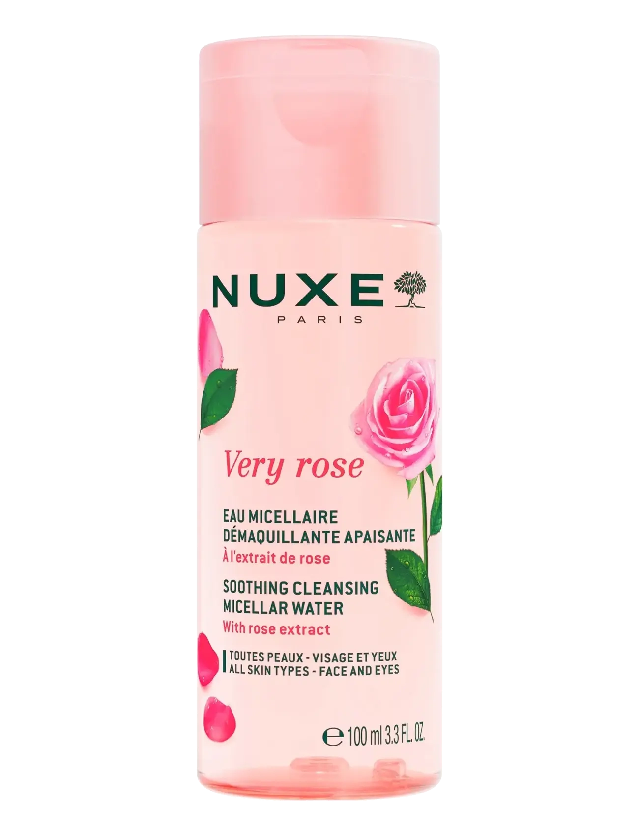 NUXE Very Rose Micellar Water 100 Ml, Micellarvand, Nude, Str: 100 ML
