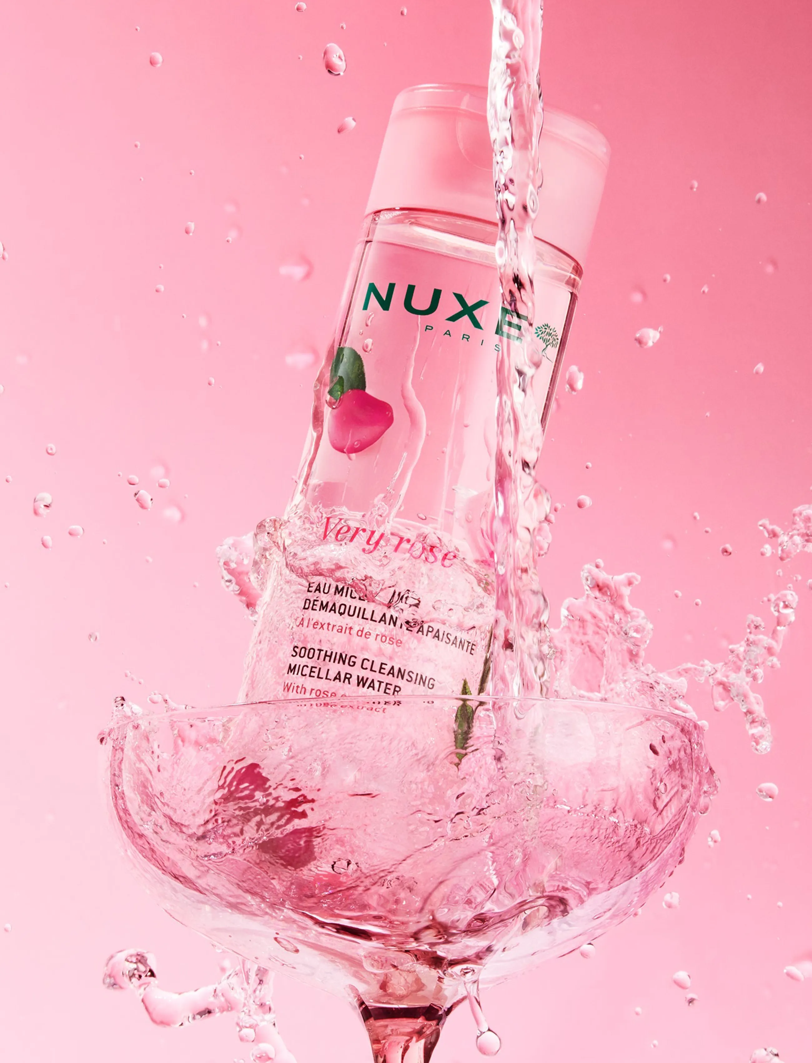 NUXE Very Rose Micellar Water 100 ml, 100 ml, Nude, Toners > Micellar Water, Dame