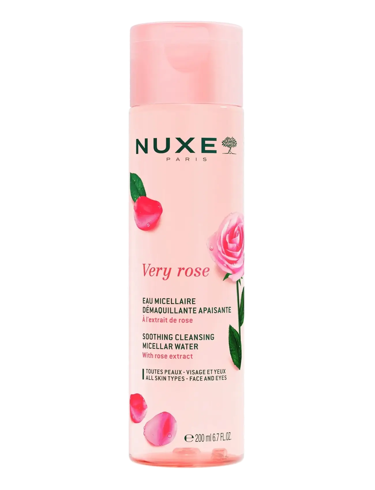 NUXE Micellar Water, Very Rose , Micellarvand, Nude, Str: 200 ML