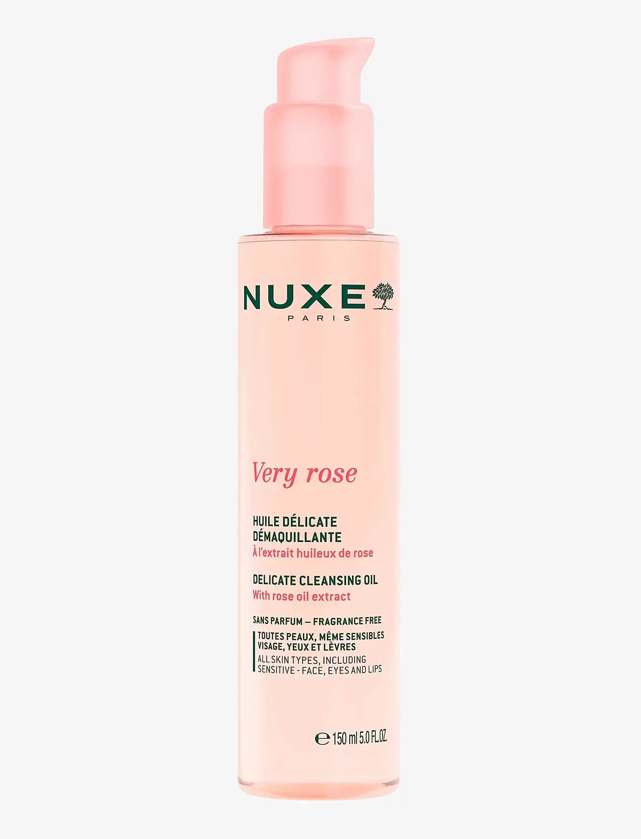 NUXE - VERY ROSE CLEANSING OIL 150 ML - cleansing oil - clear - 0