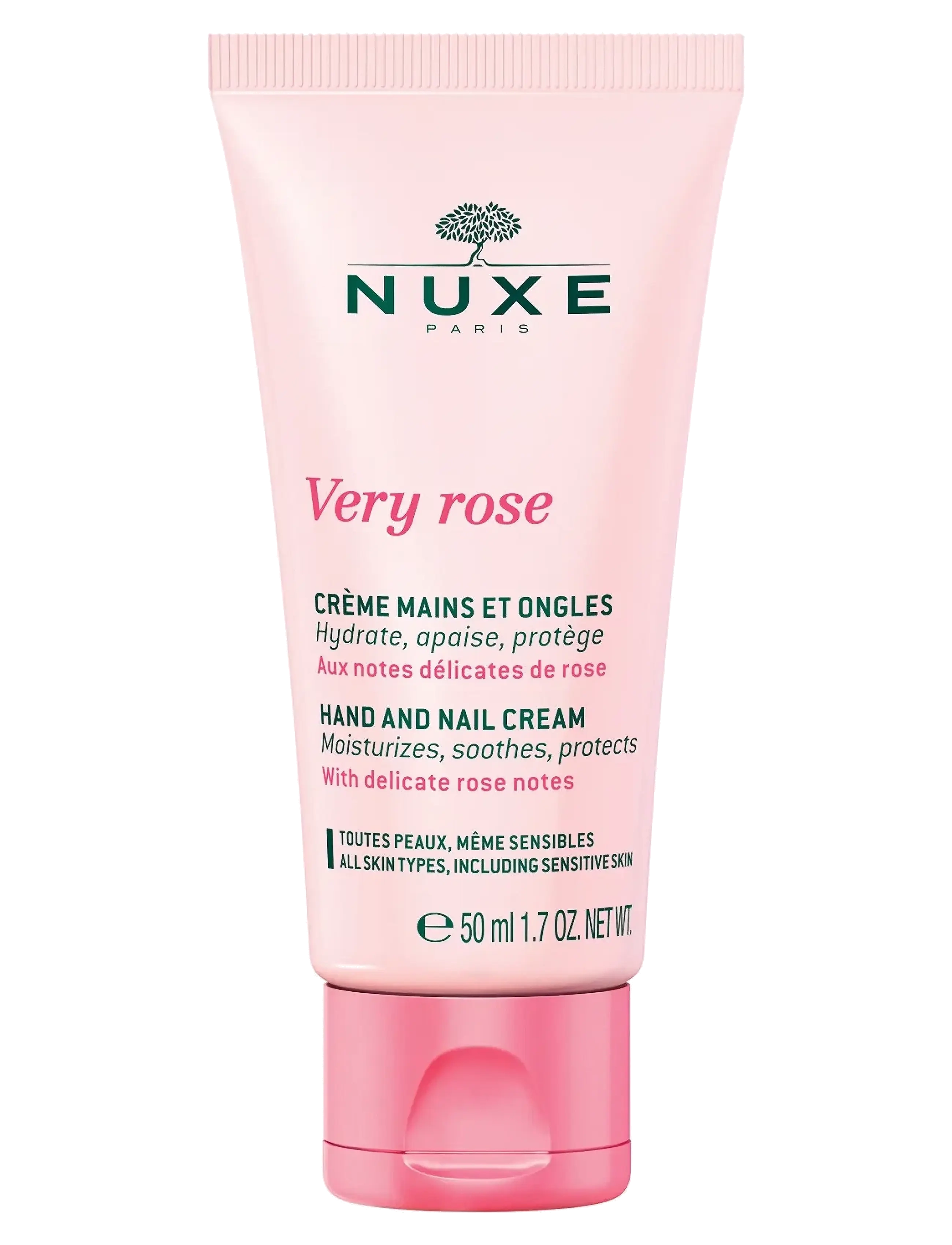 NUXE VERY ROSE HAND CREAM 50 ML - Sæber & Håndcremer - CLEAR / undefined