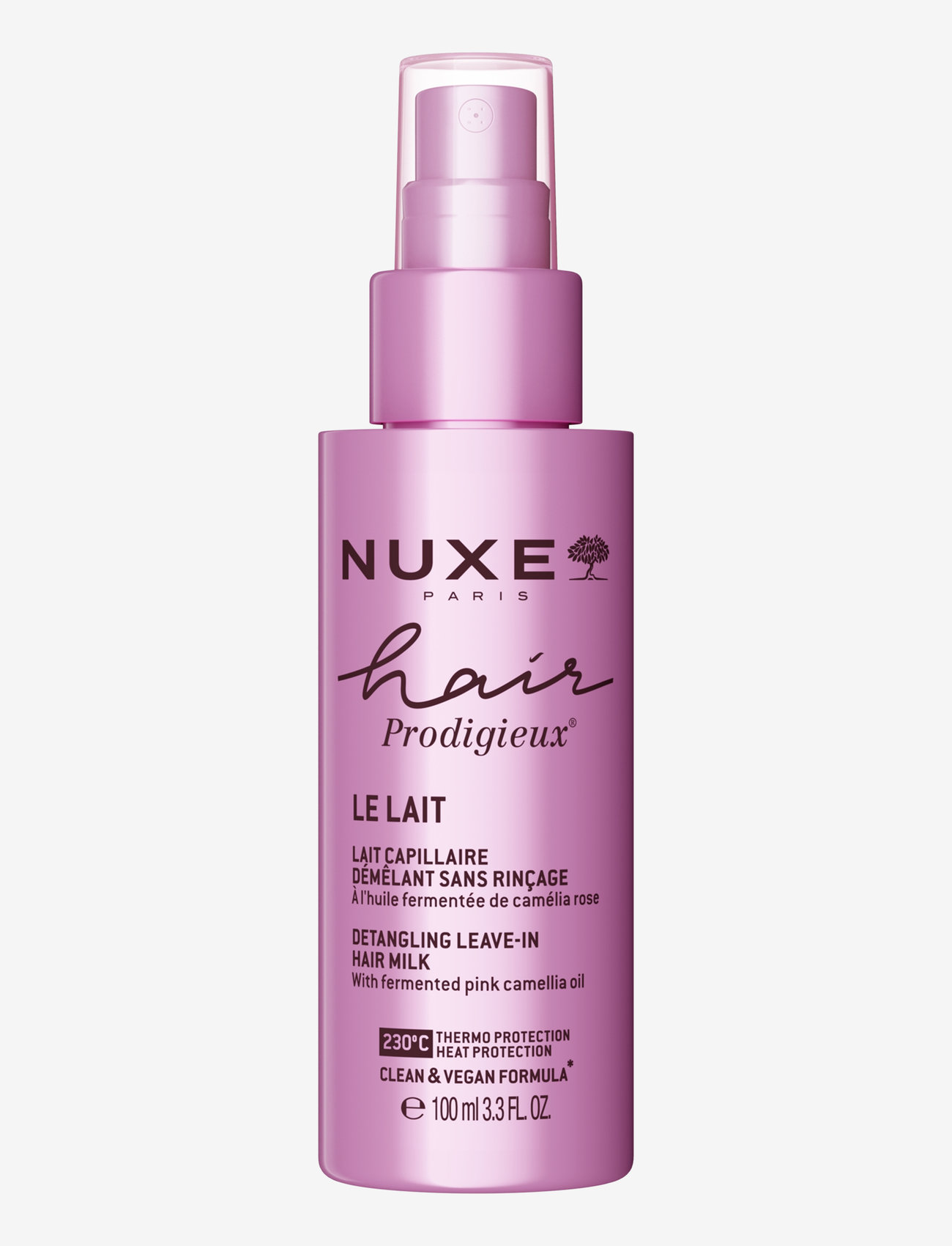 NUXE - PRODIGIEUX HAIR INSTANT DETANGLING LEAVE-IN MILK 100 ML - behandling - clear - 0