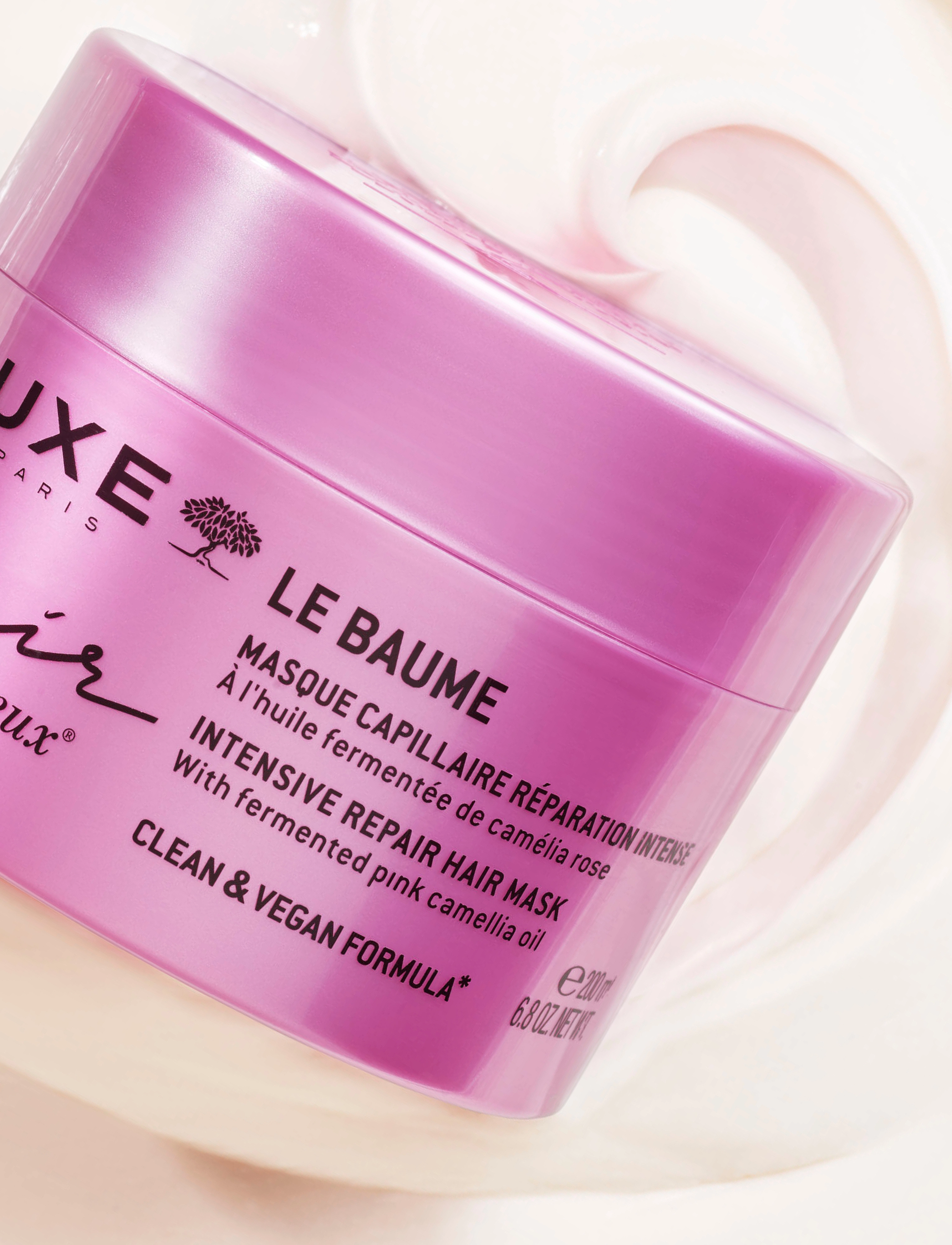 NUXE - PRODIGIEUX HAIR INTENSIVE REPAIR MASK 200 ML - hårkur - clear - 2