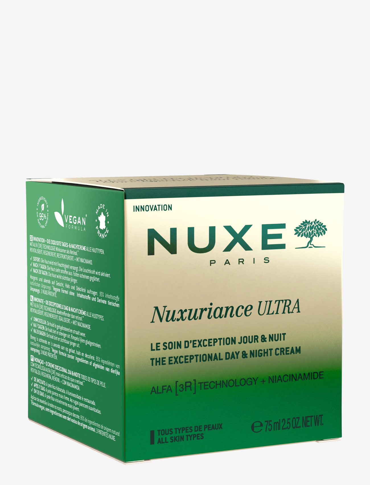 NUXE - NUXURIANCE ULTRA THE EXCEPTIONAL CREAM 75 ML - dagkräm - clear - 1