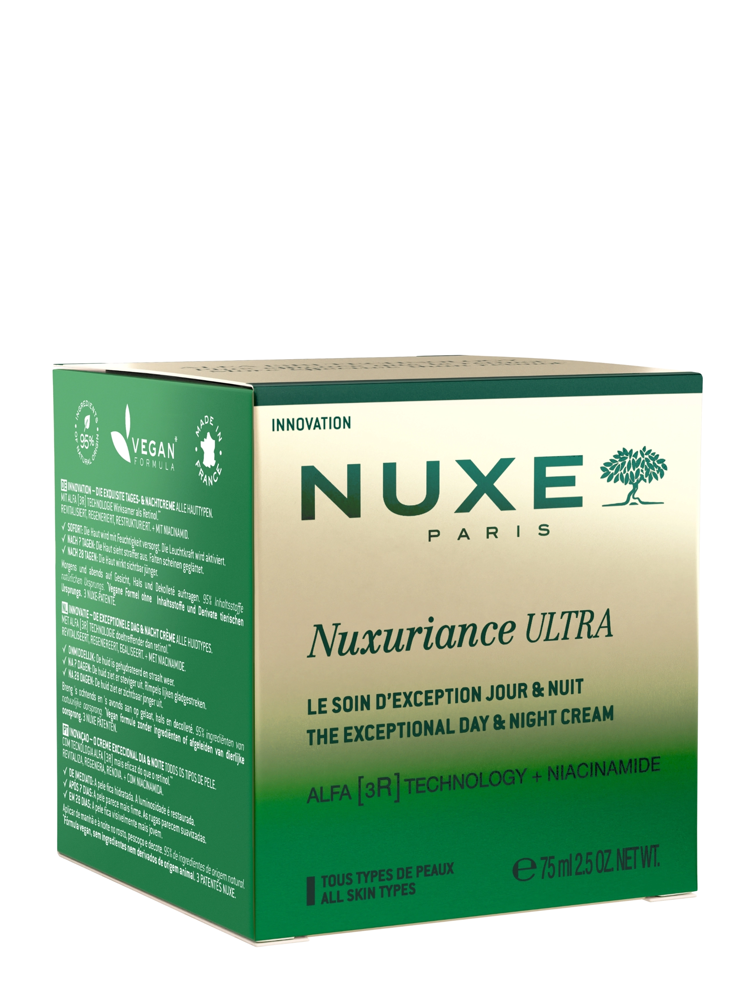 NUXE - NUXURIANCE ULTRA THE EXCEPTIONAL CREAM 75 ML - dagkrem - clear - 1