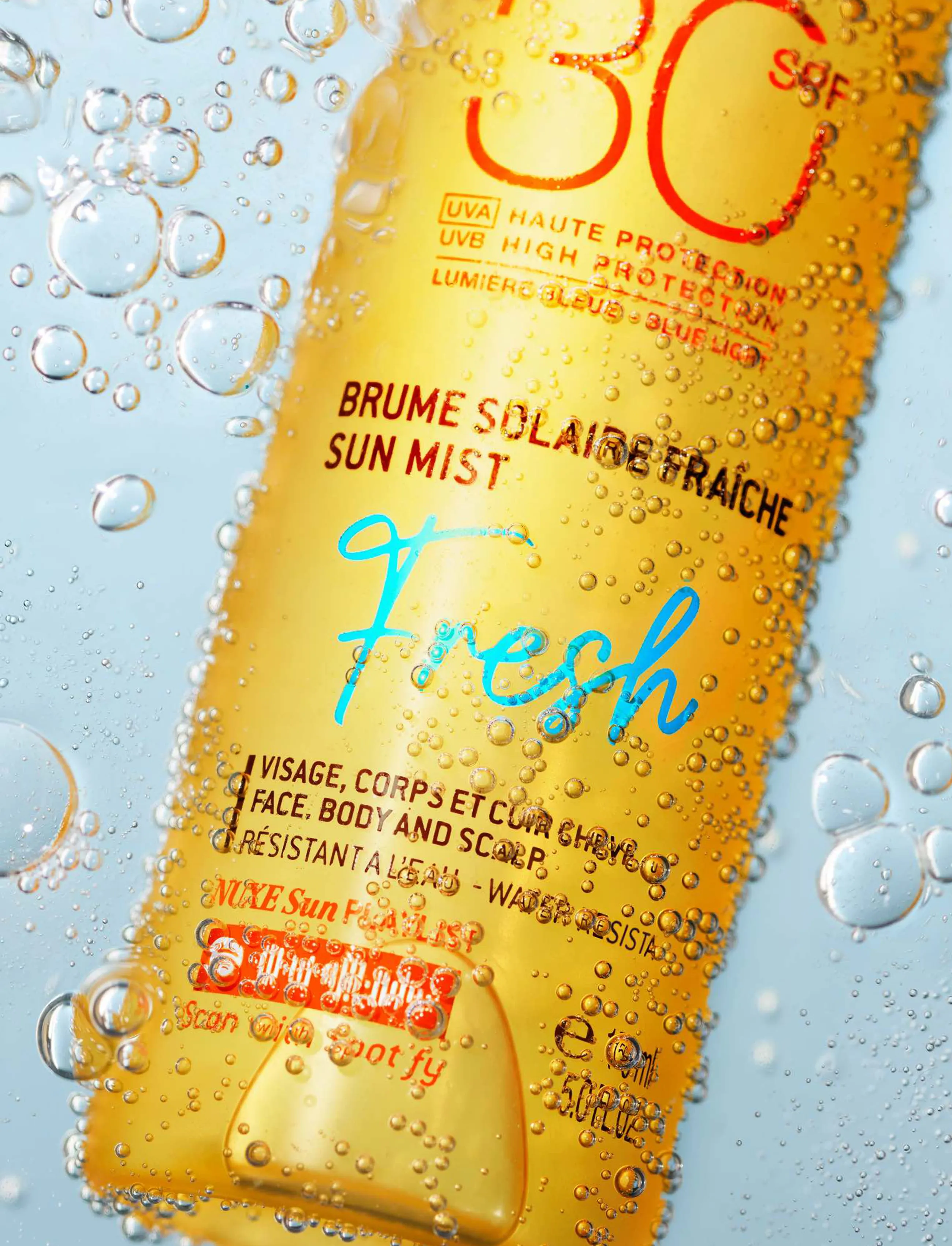 NUXE Sun Mist Fresh Spf30, Nuxe Sun, 150 ml, Nude, Solpleje > Krop, Dame
