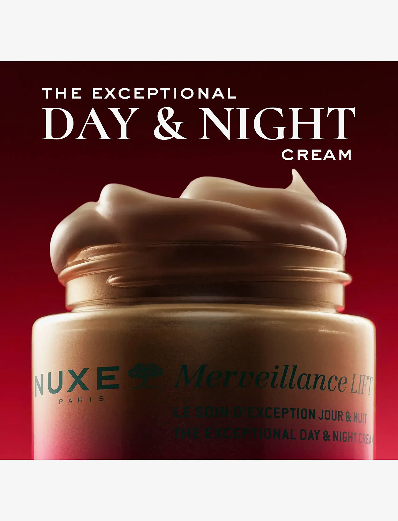 NUXE - MERVEILLANCE LIFT EXCEPTIONAL CREAM 75 ML - dagkräm - clear - 2