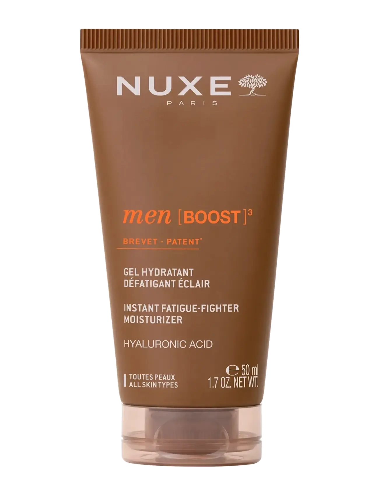 NUXE Moist Gel, Nuxe Men, Fugtighedscreme, Brun, Str: 50 ML
