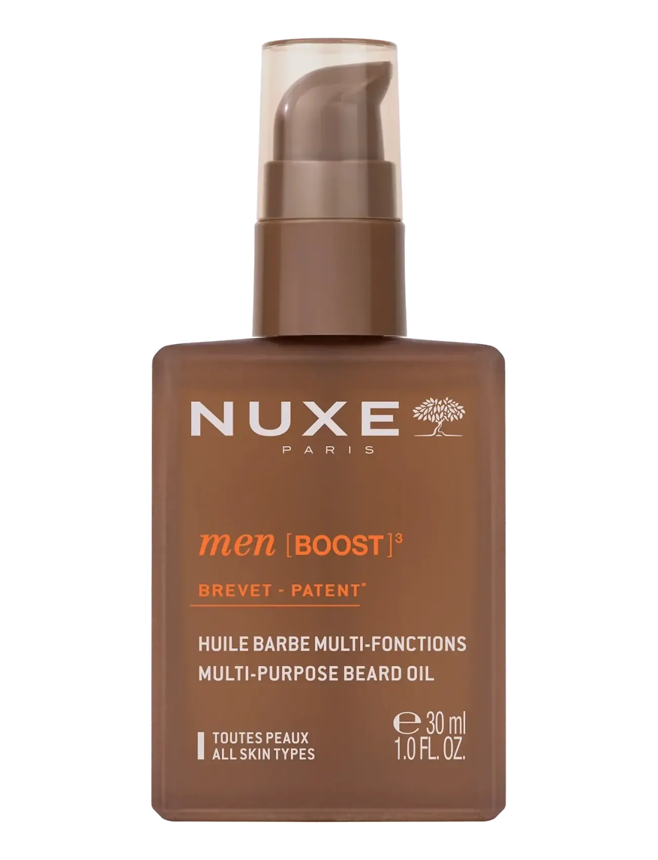 NUXE Beard Oil, Nuxe Men, Beard Vinegar & Dressing Bottles, Nude, Str: 30 ML