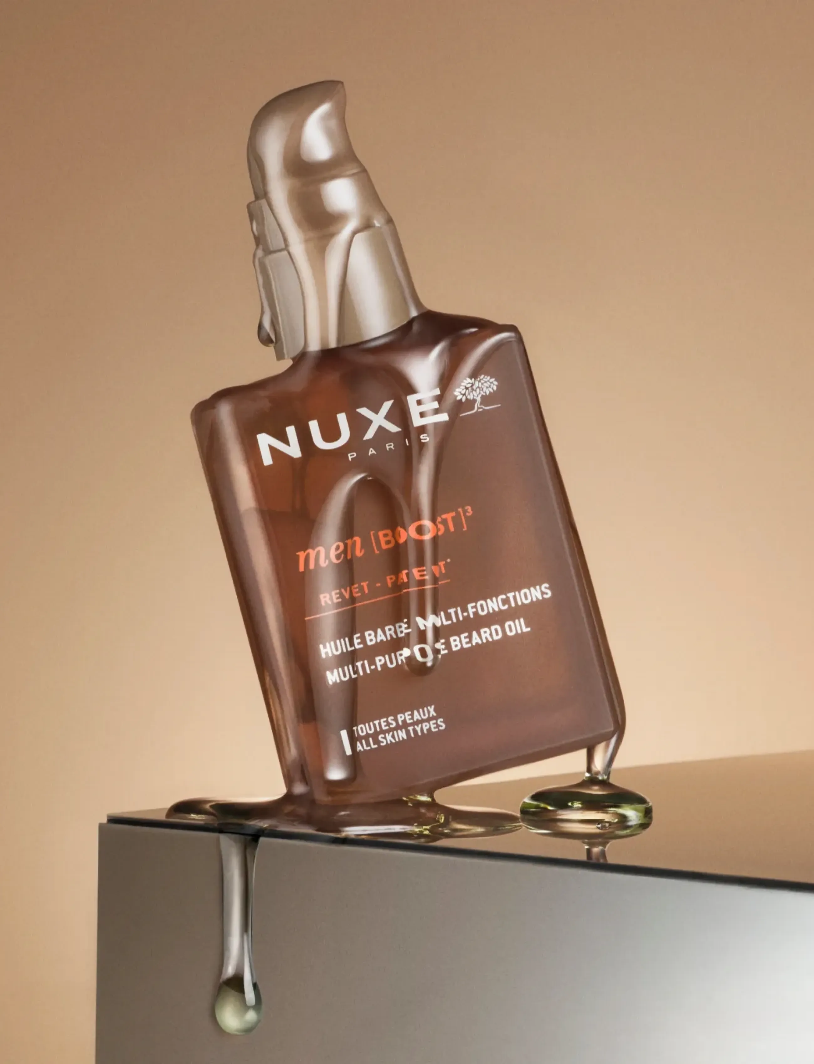 NUXE Beard Oil, Nuxe Men, 30 ml, Nude, Skæg & Overskæg > Skægolie, Herre