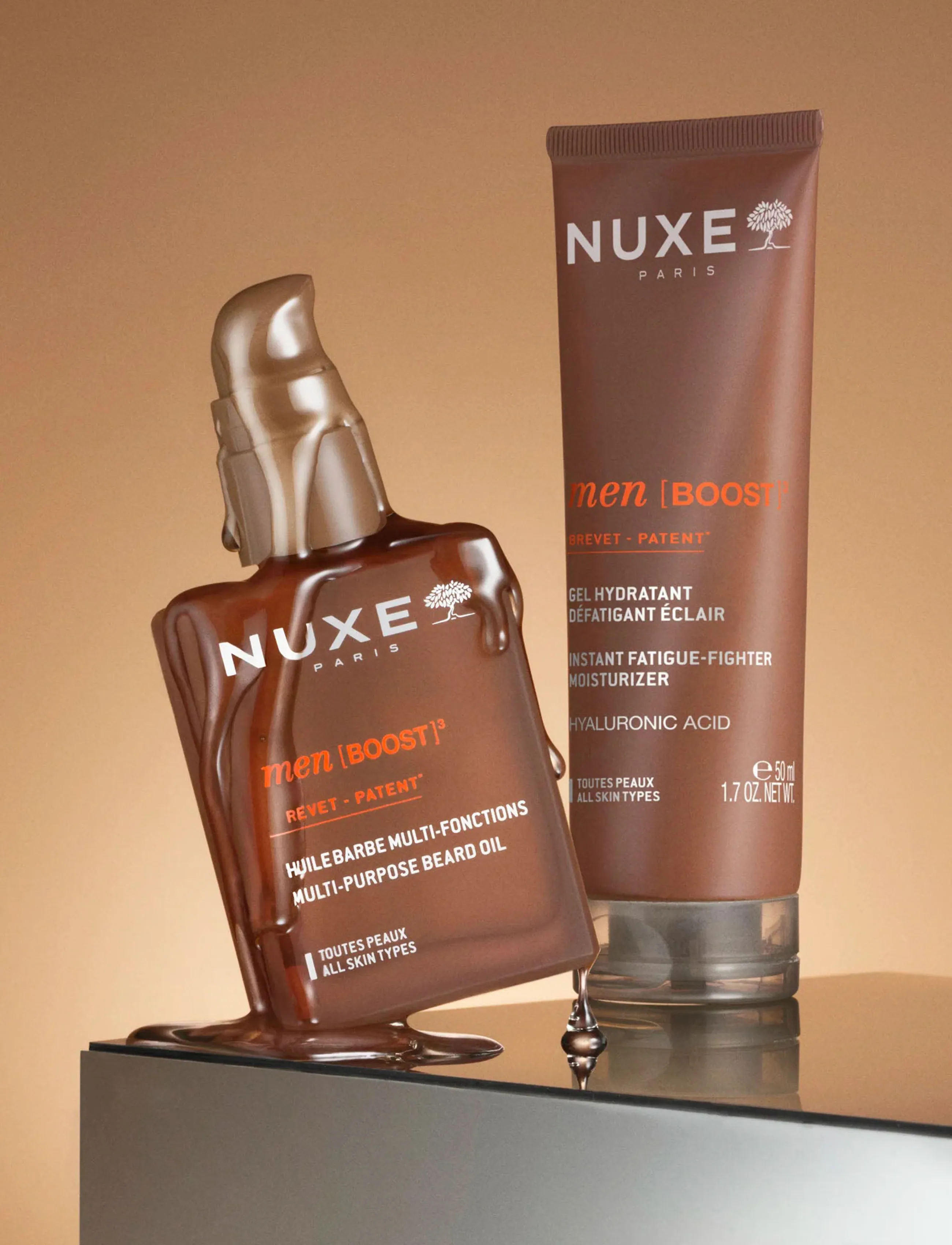 NUXE - Beard Oil, Nuxe Men - skægolier - clear - 2