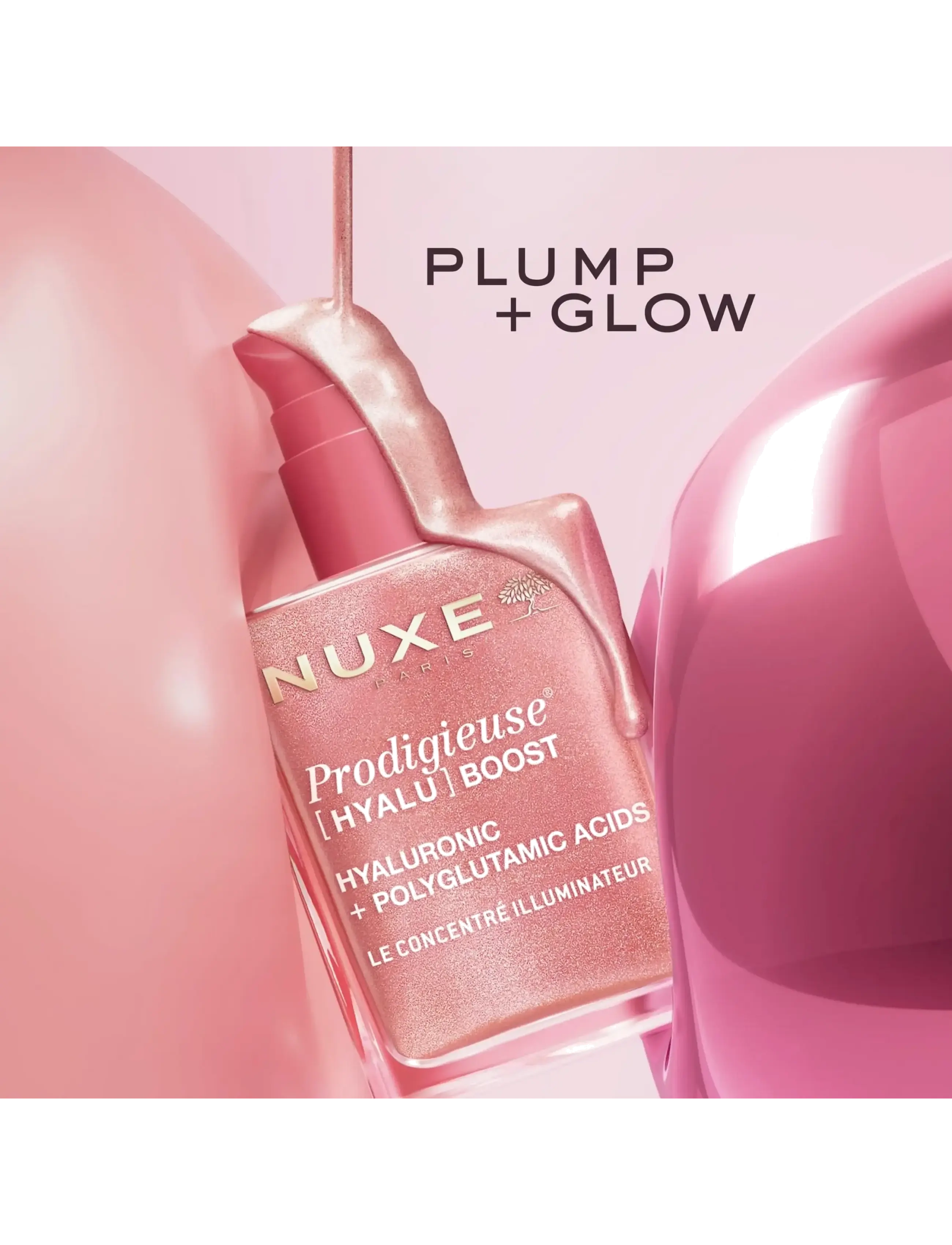 NUXE - Illuminating Concentrate, Prodigieuse [Hyalu] Boost - kroppsolja - clear - 3