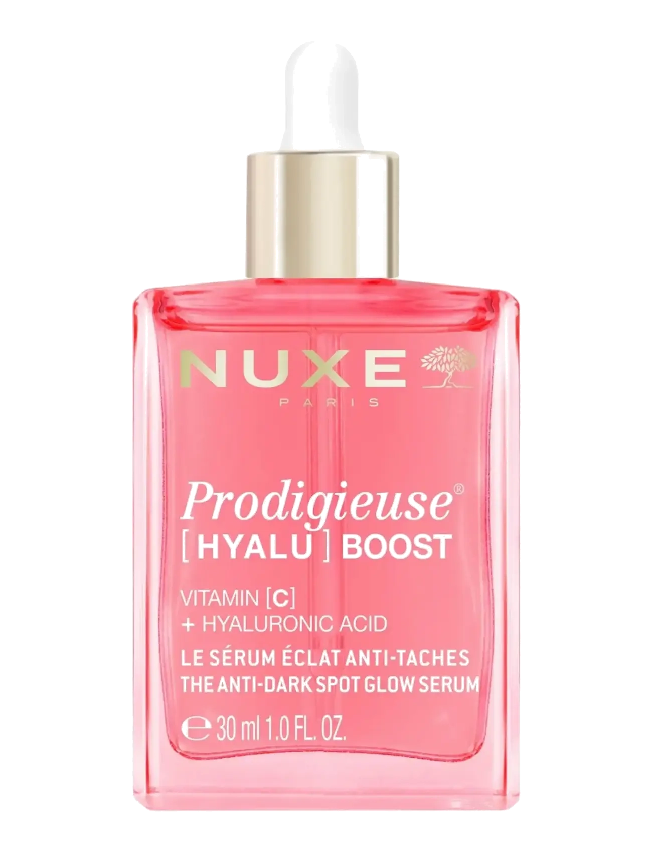 NUXE Anti-Dark Spot Glow Serum, Prodigieuse [Hyalu] Boost, Serum, Nude, Str: 30 ML