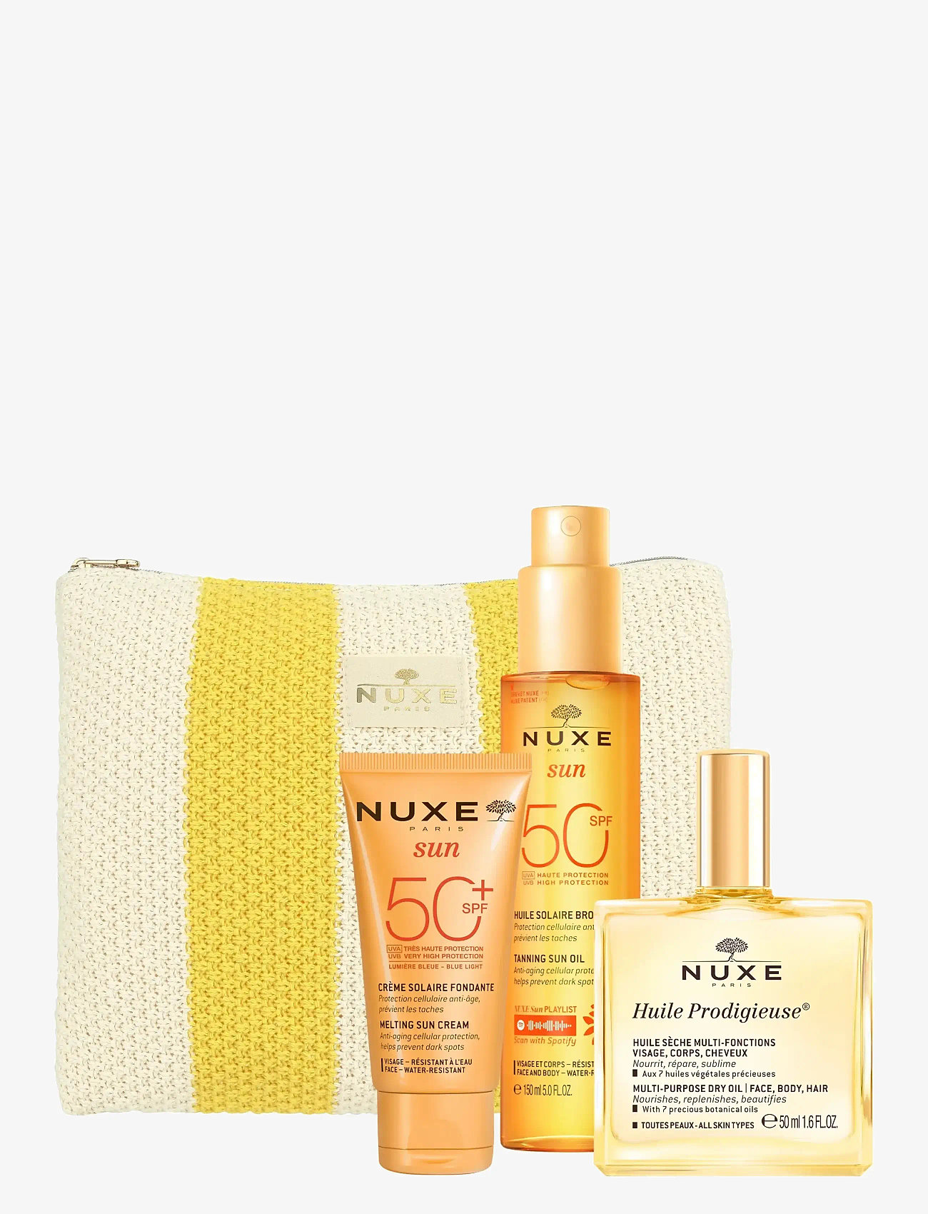 NUXE - NUXE SUN TRAVEL KIT 2025 - gåvoset - clear - 1