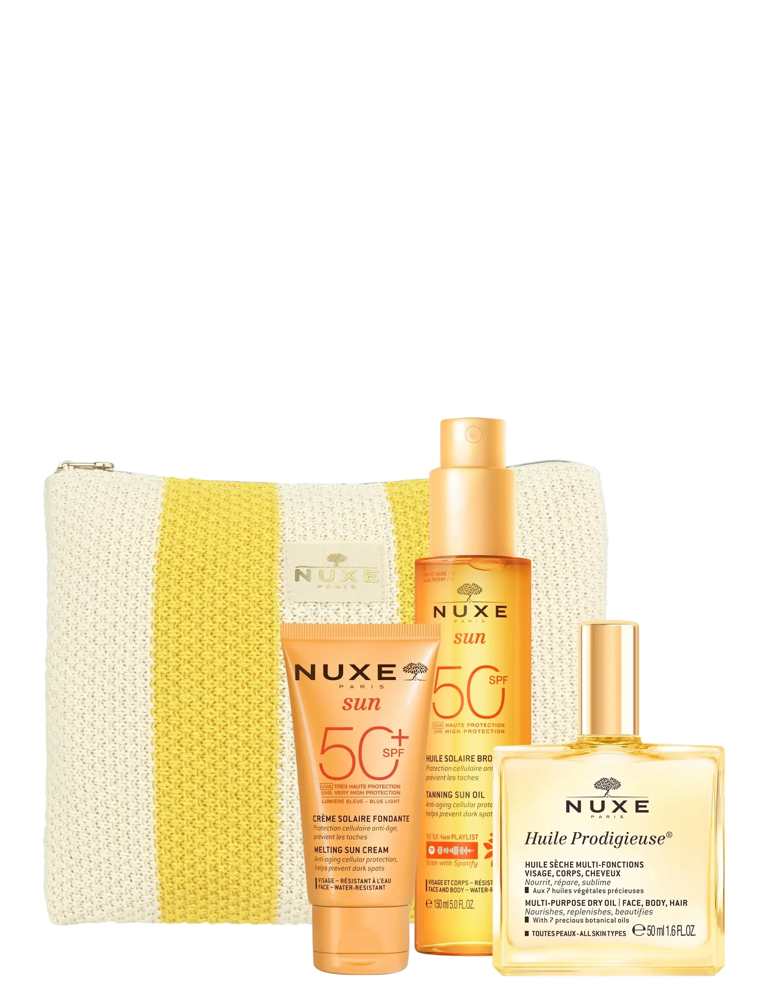 NUXE NUXE SUN TRAVEL KIT 2025 - Sólarvörur - CLEAR / undefined
