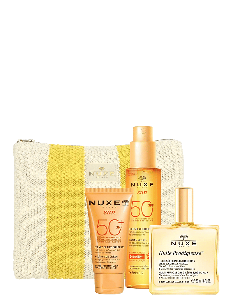 NUXE - NUXE SUN TRAVEL KIT 2025 - gåvoset - clear - 1