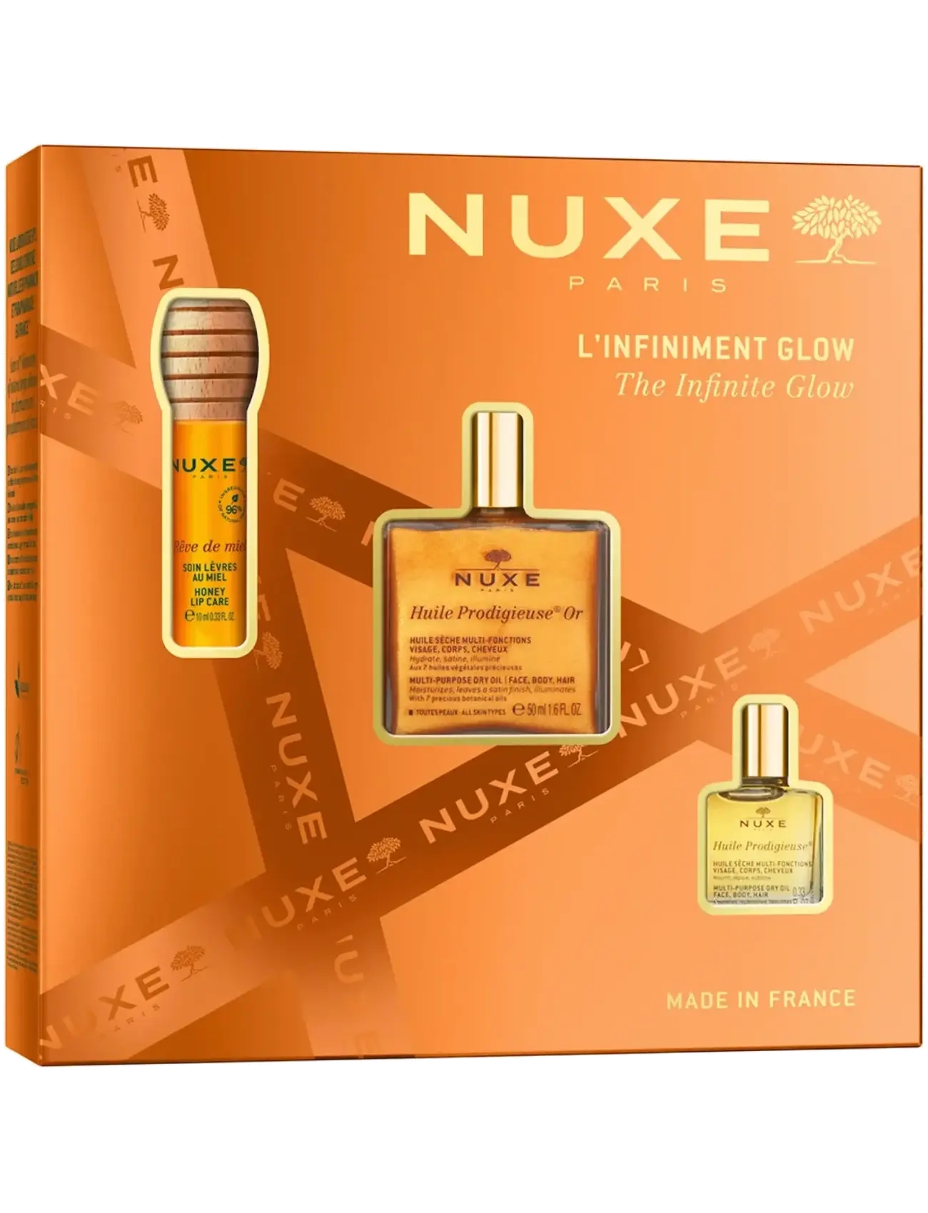 NUXE XMAS GLOW SET HPO 2025 - Kroppsolja - CLEAR / undefined