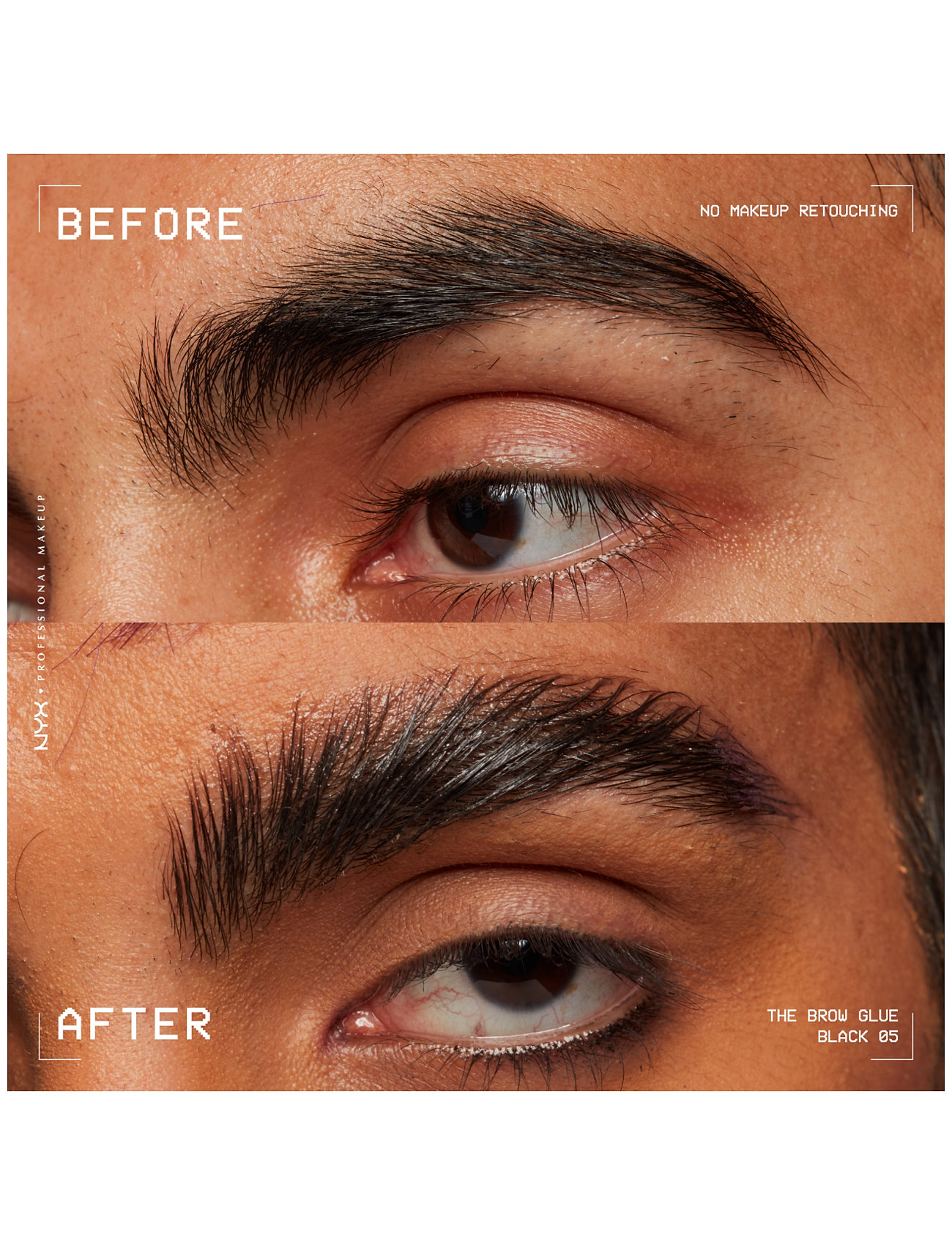 NYX Professional Makeup The Brow Glue Instant Brow Styler Black 05 - 5 g 4