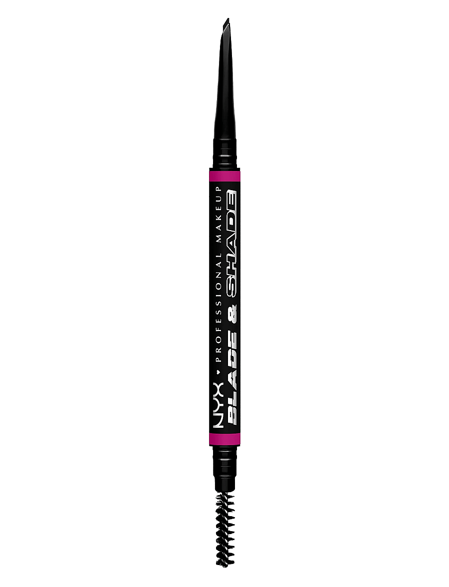 NYX Professional Makeup - NYX Professional Makeup Blade & Shade brynpenna 03 Cool Ash Brown 0,1 g - silmad ja kulmud - black - 0