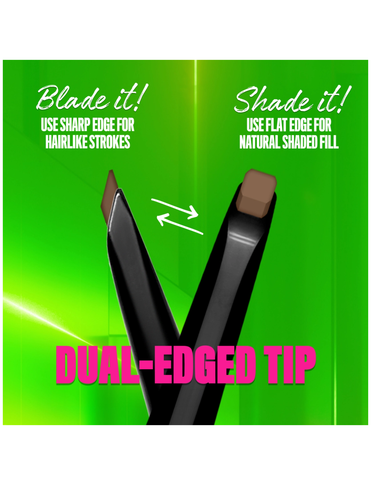 NYX Professional Makeup - NYX Professional Makeup Blade & Shade brynpenna 10 Espresso 0,1 g - festtøj til outletpriser - black - 1