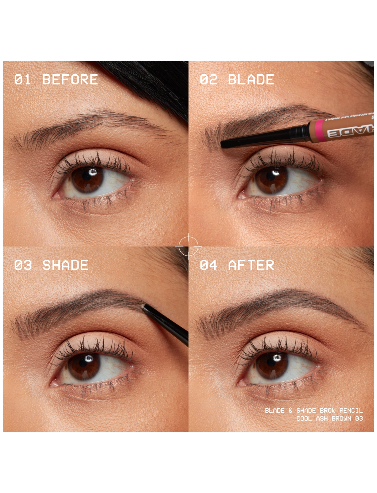 NYX Professional Makeup - NYX Professional Makeup Blade & Shade brynpenna 10 Espresso 0,1 g - festtøj til outletpriser - black - 3