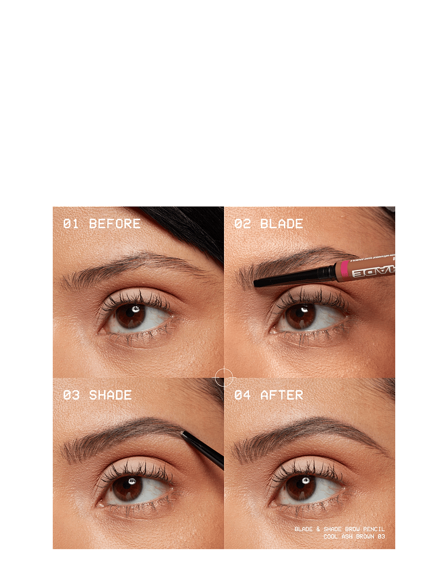 NYX Professional Makeup - NYX Professional Makeup Blade & Shade brynpenna 10 Espresso 0,1 g - silmad ja kulmud - blonde - 2