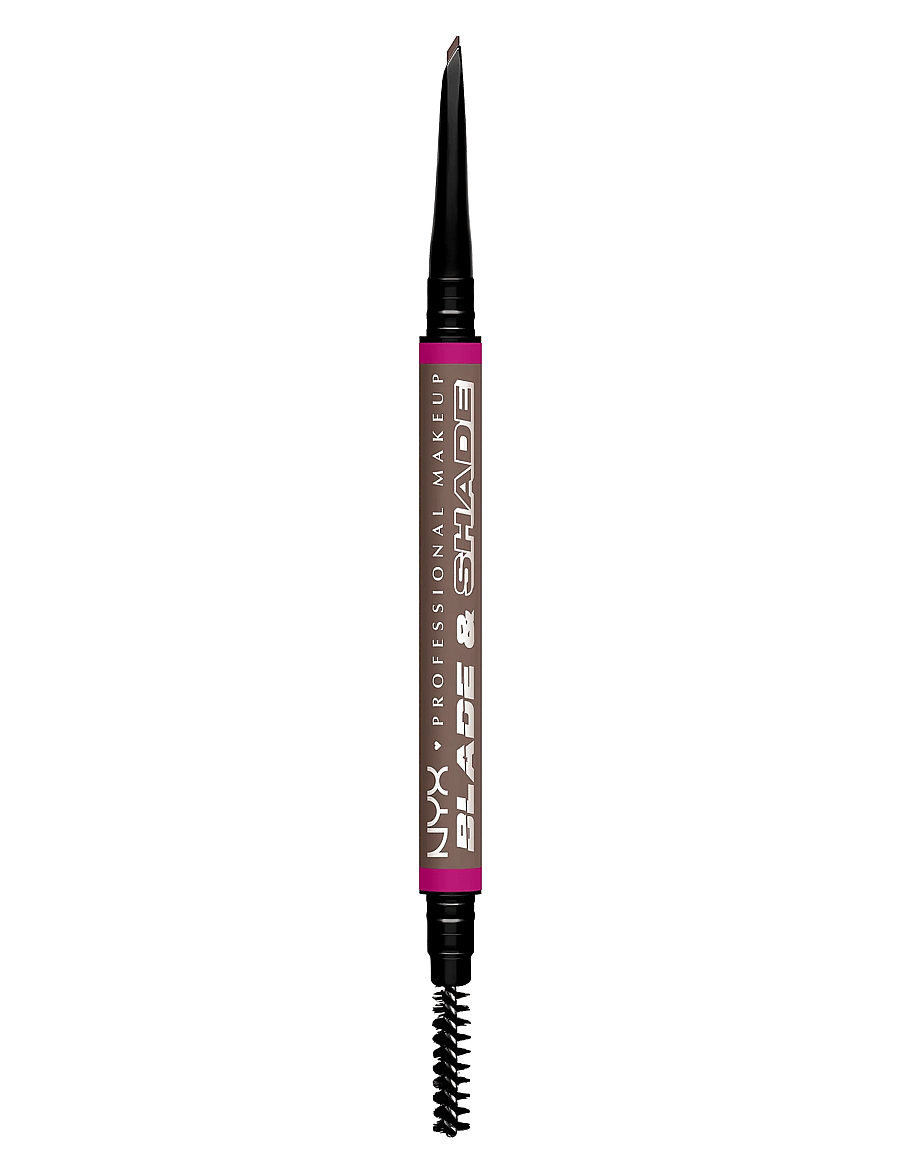 NYX Professional Makeup - NYX Professional Makeup Blade & Shade brynpenna 07 Ash Brown 0,1 g - Ögon & bryn - cool ash brown - 0