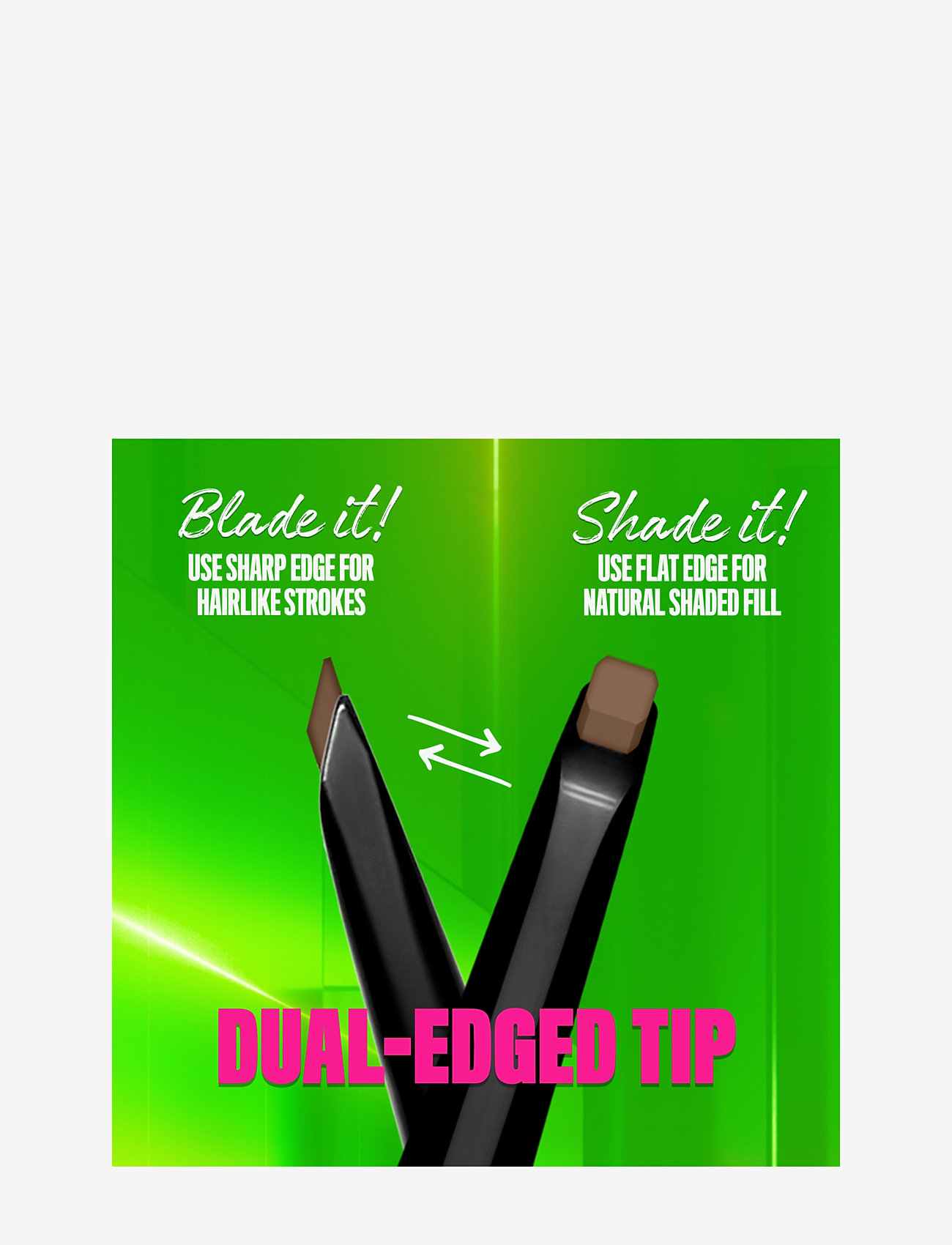 NYX Professional Makeup - NYX Professional Makeup Blade & Shade brynpenna 01 Ash Blonde 0,1 g - konfirmation - rich auburn - 1