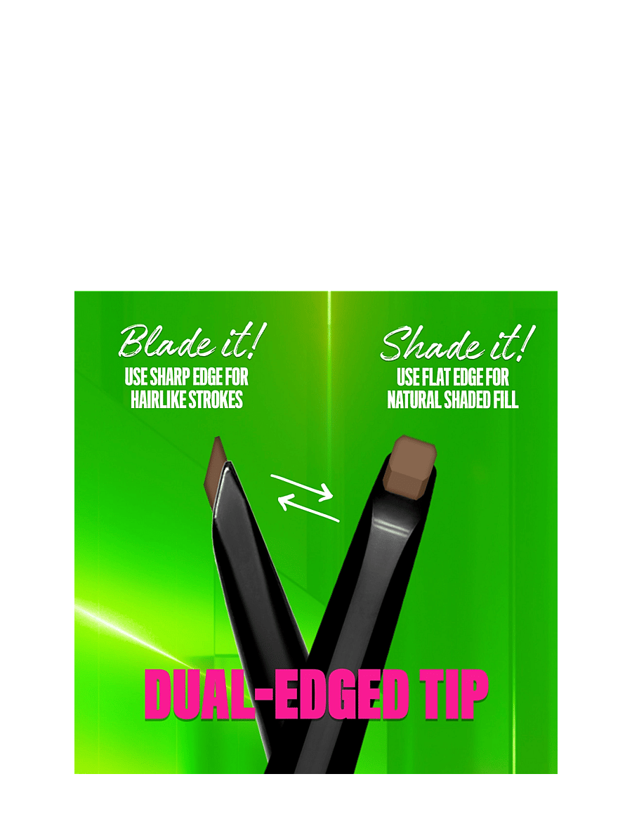 NYX Professional Makeup - NYX Professional Makeup Blade & Shade brynpenna 03 Cool Ash Brown 0,1 g - silmad ja kulmud - rich auburn - 1