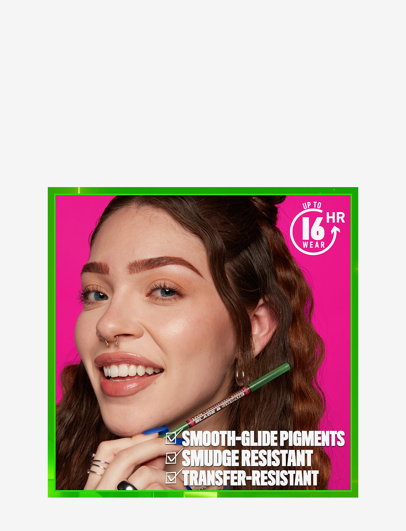 NYX Professional Makeup - NYX Professional Makeup Blade & Shade brynpenna 01 Ash Blonde 0,1 g - konfirmation - rich auburn - 3