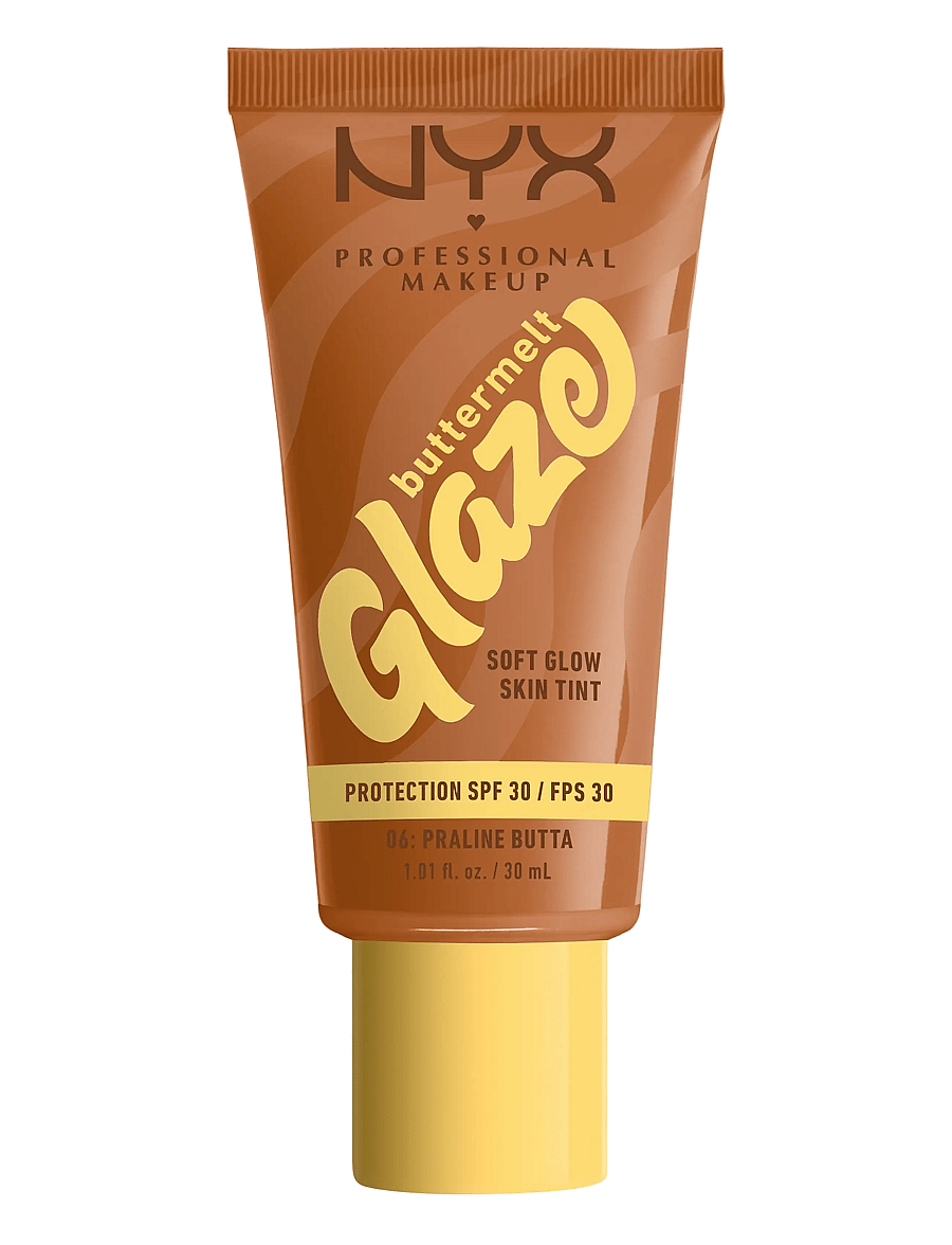 NYX Professional Makeup - NYX Professional Makeup Buttermelt Glaze Skin Tint SPF30 foundation 01 Whipped Butta 30 ml - makeup - praline butta - 0