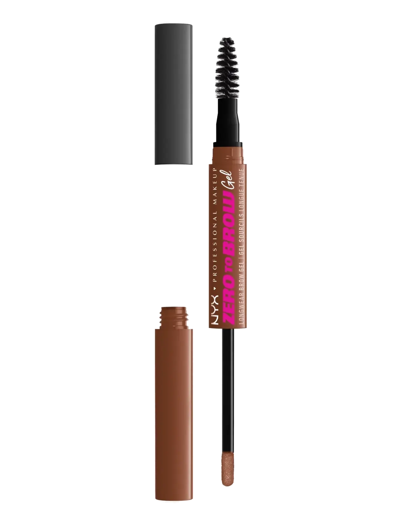 NYX Professional Makeup - NYX Professional Makeup Zero To Brow Longwear Brow Gel 04 Auburn 2 ml - auburn - 2