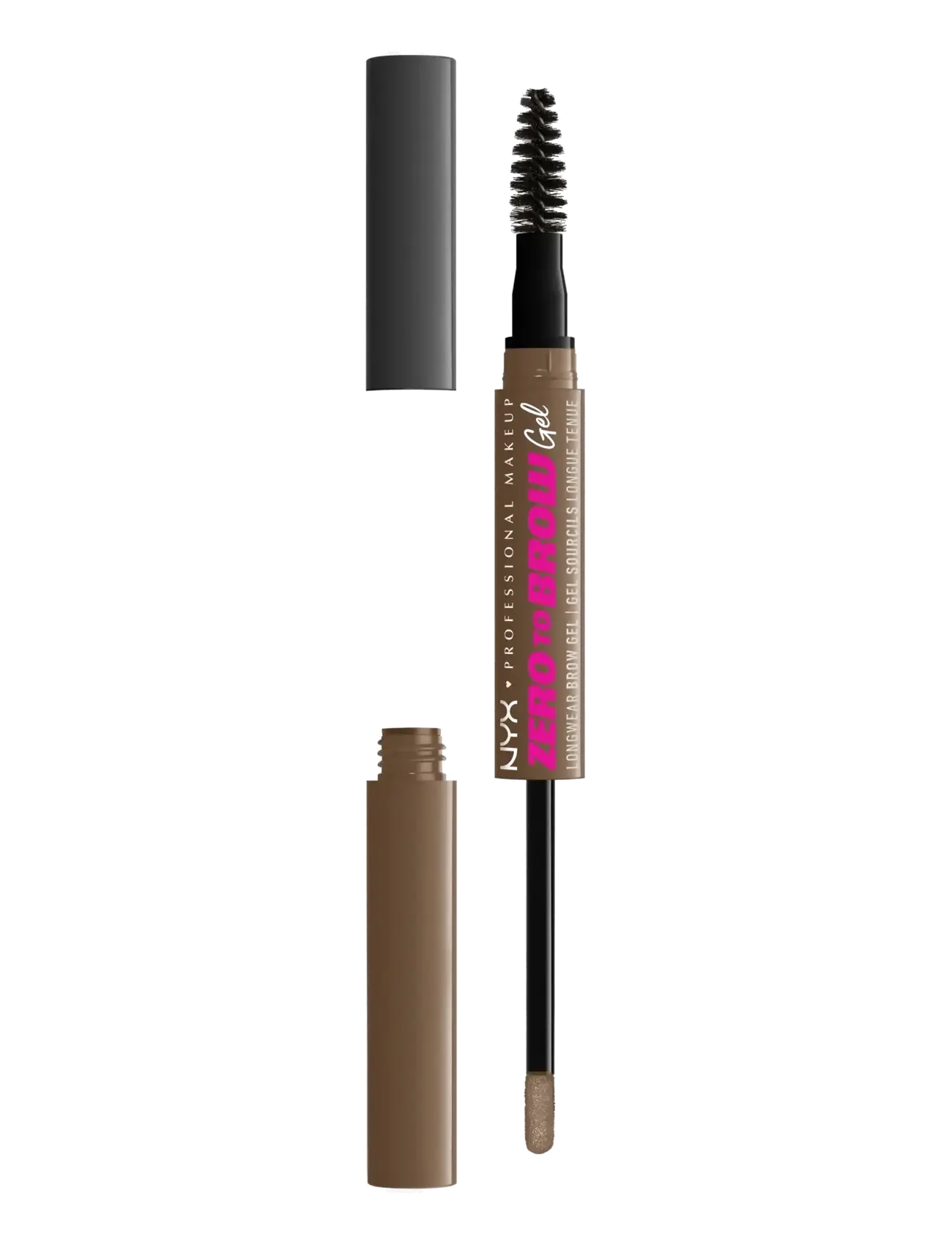 NYX Professional Makeup - NYX Professional Makeup Zero To Brow Longwear Brow Gel 02 Ash Blonde 2 ml - ash blonde - 1