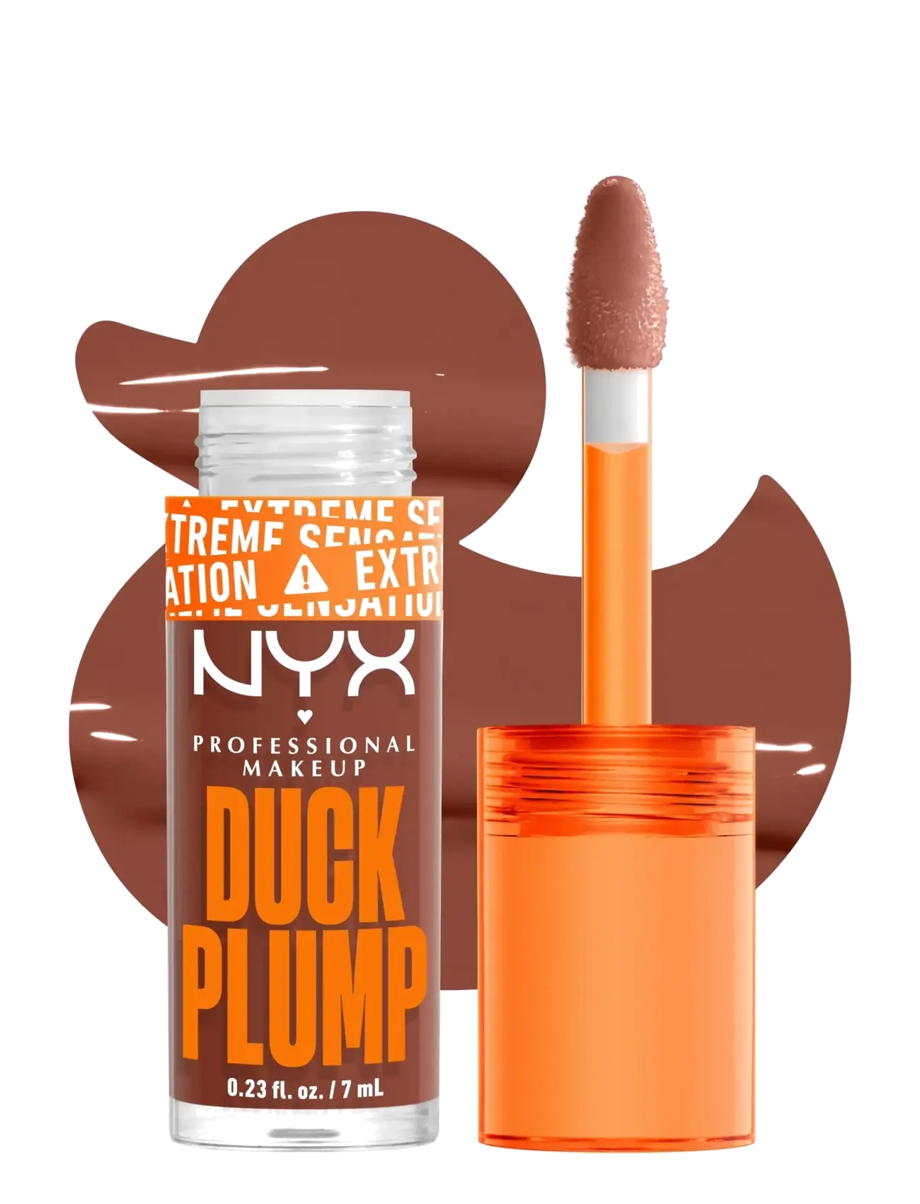 NYX Professional Makeup - NYX Professional Makeup Duck Plump Lip Gloss 07 Mocha Me Crazy 7 ml - mocha me crazy - 1
