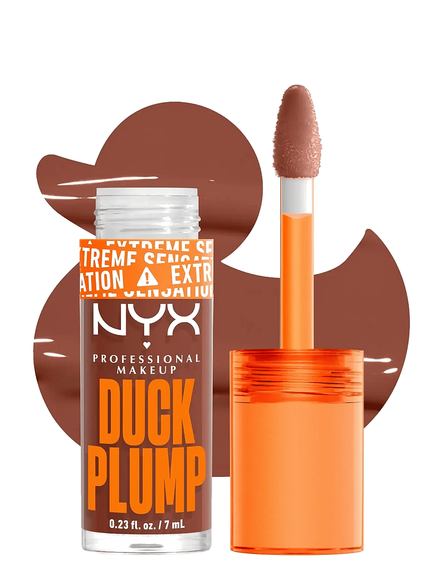 NYX Professional Makeup - NYX Professional Makeup Duck Plump Lip Gloss 07 Mocha Me Crazy 7 ml - mocha me crazy - 1