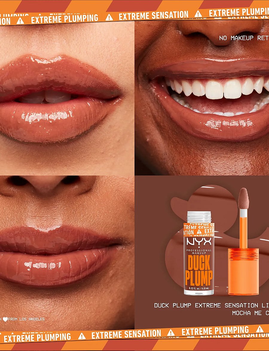 NYX Professional Makeup - NYX Professional Makeup Duck Plump Lip Gloss 07 Mocha Me Crazy 7 ml - mocha me crazy - 0