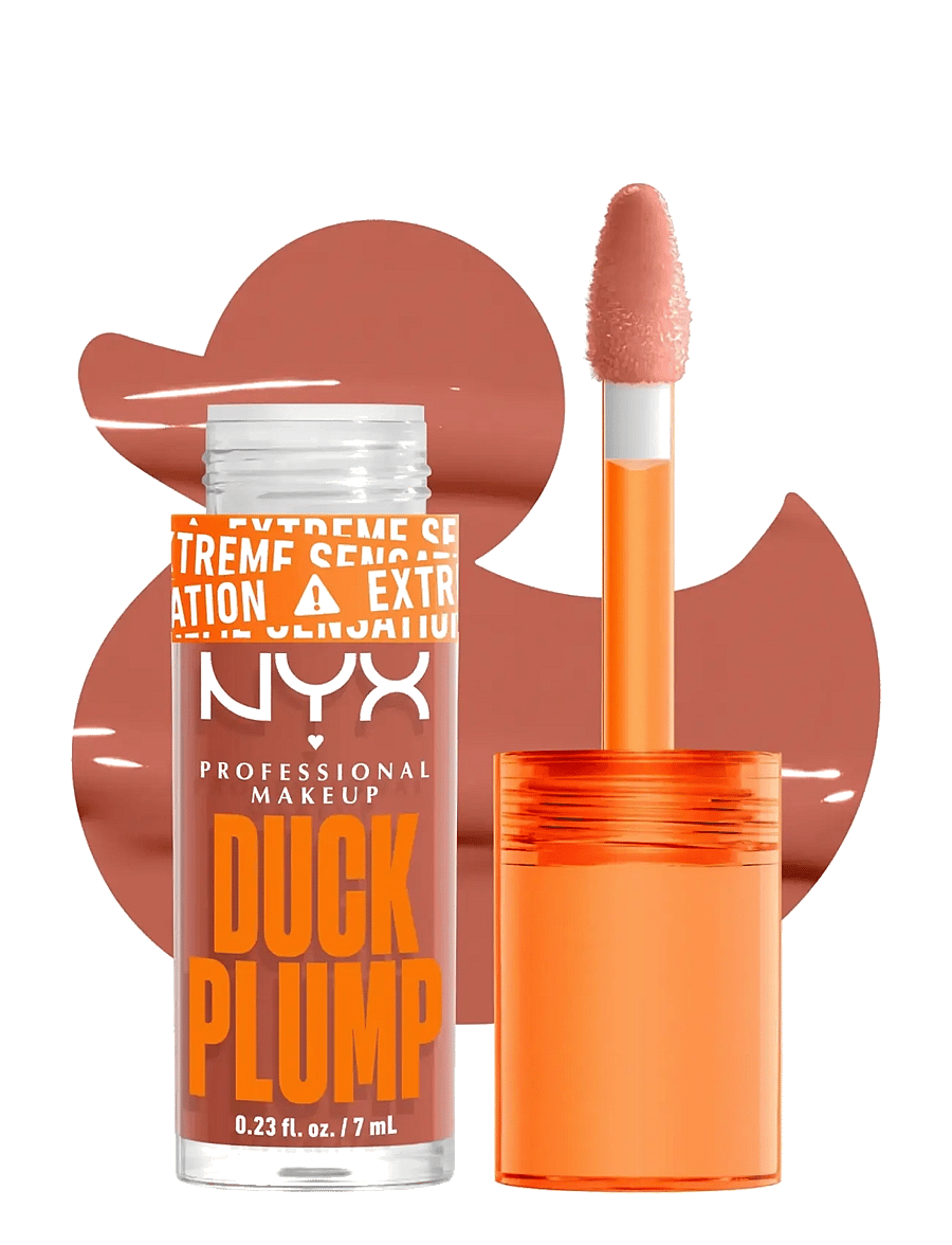 NYX Professional Makeup - NYX Professional Makeup Duck Plump Lip Gloss 04 Apri-Caught 7 ml - apri-caught - 1